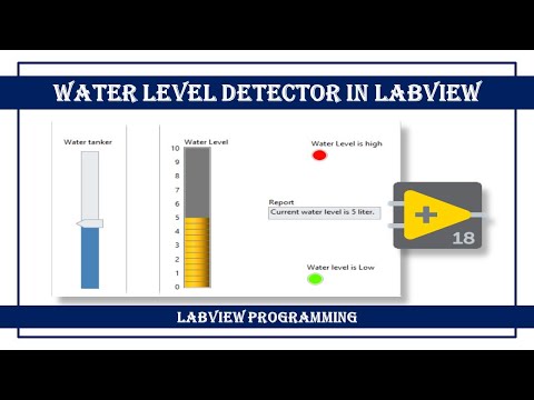 Water Level Detector in LabVIEW | LabVIEW Programming