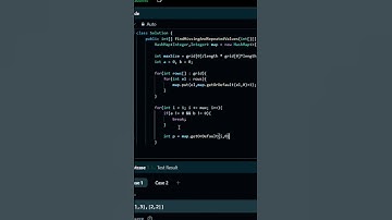 Day 2/180 : Leetcode 2965 - Find Missing and Repeated Values|Array problem#arrays #codingshorts #dsa