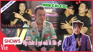 [HẬU TRƯỜNG RAP VIỆT] Binz tiết lộ tên CHÂU...Á gọi mình, Karik hú hồn vì bị Wowy hôn tới tấp