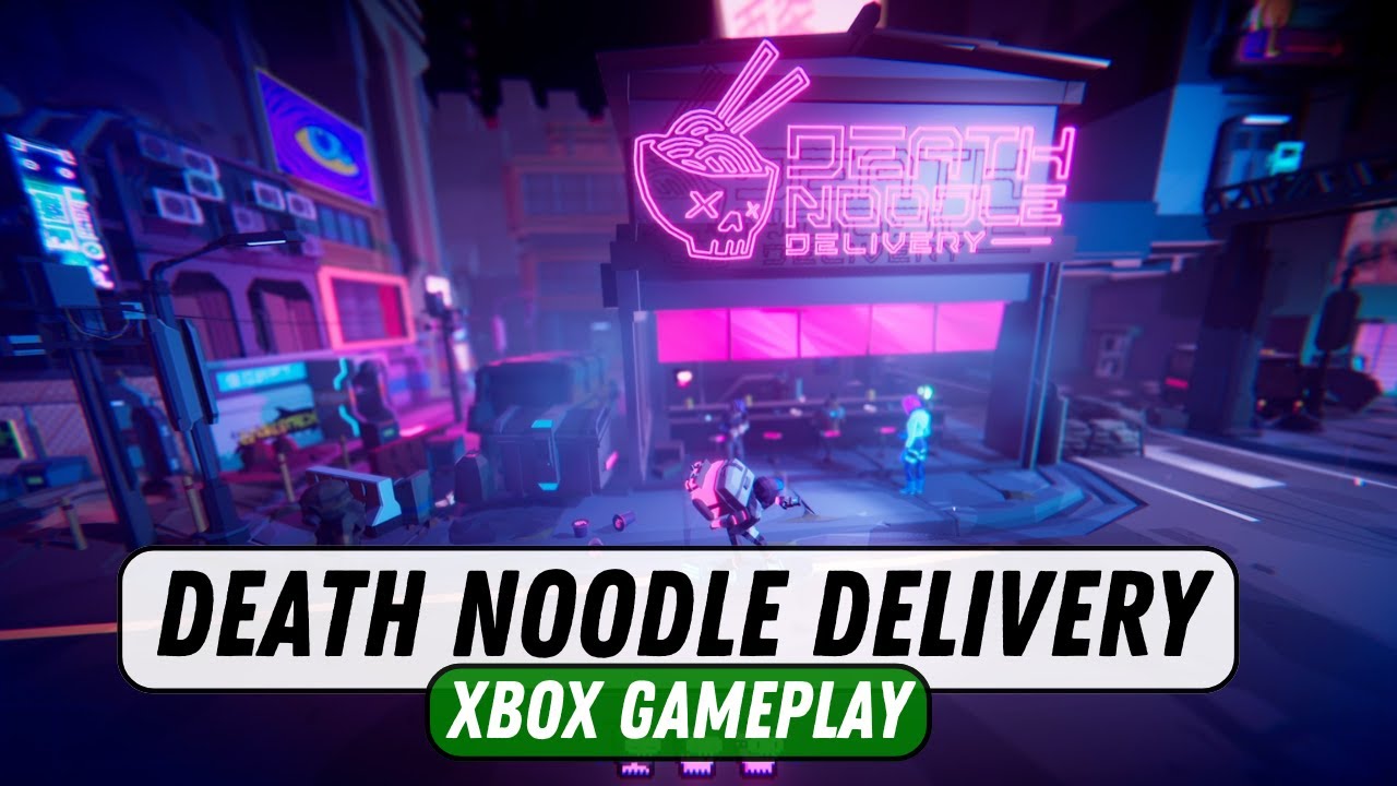 If Paperboy was all about delivering noodles - Death Noodle Delivery