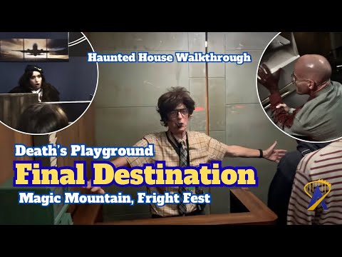 Final Destination: Death's Playground NEW at Fright Fest 2026 | Magic Mountain 💀