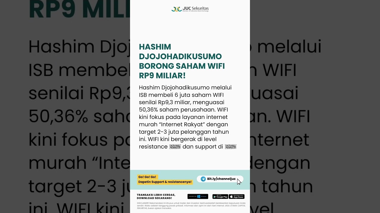 Hashim Rp Hashim Djojohadikusumo Wifi