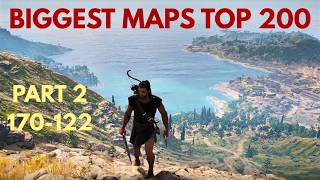 200 Biggest Video Game Maps of All Time (Part 2)
