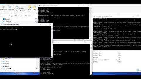 Merkle Patricia Trie Database server demo