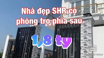 BánSổ hồng riêng có phòng trọ phía sau gần khu công nghiệp cầu tràm huyện cần đước tỉnh long an