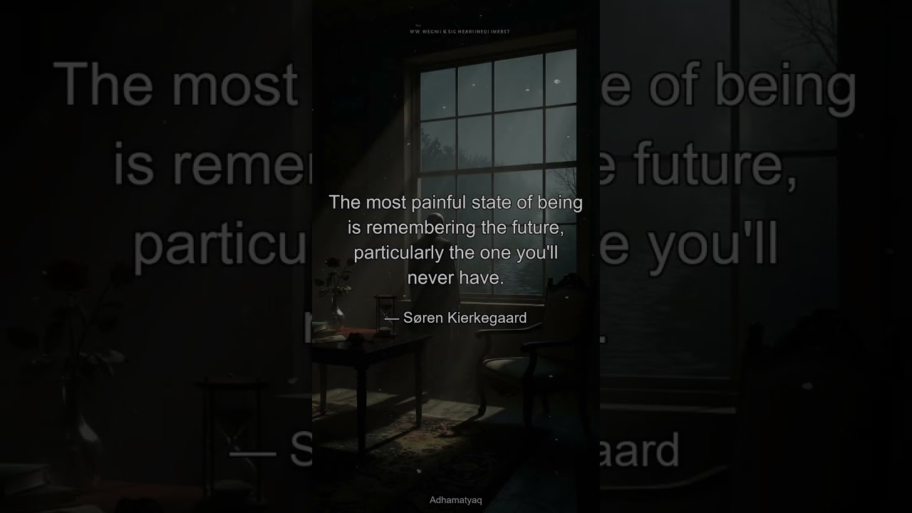 The Most Painful Memory Isnt In Your Past. 