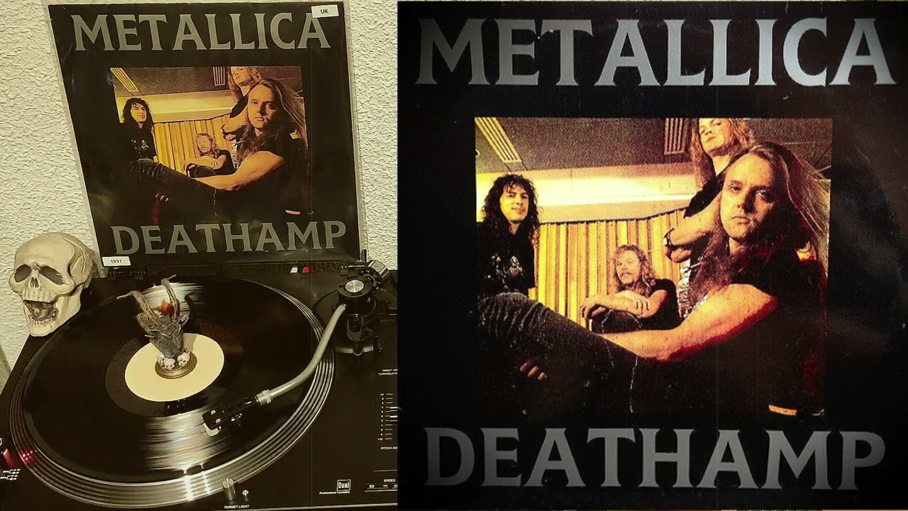 METALLICA - Deathamp (Limited Edition, Unofficial Release, plain white labels) 17/08/1991