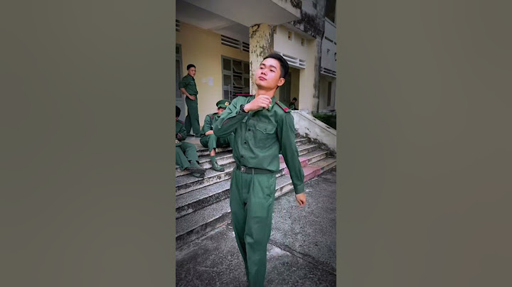 Độ dễ thương của các chú bộ đội khi theo trend #nghiavucongan #nghiavuquansu #nhapngu