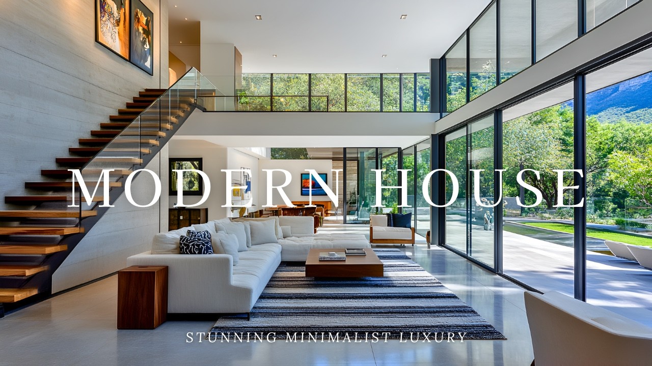 Modern Minimalist Luxury House | Elegant Interior & Exterior Design Inspiration