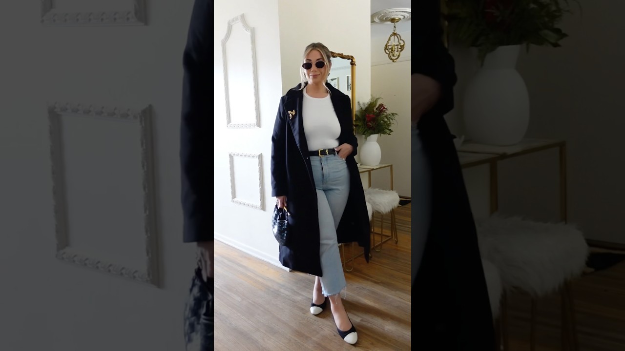 Casual chic outfit of the day 🤍✨ 