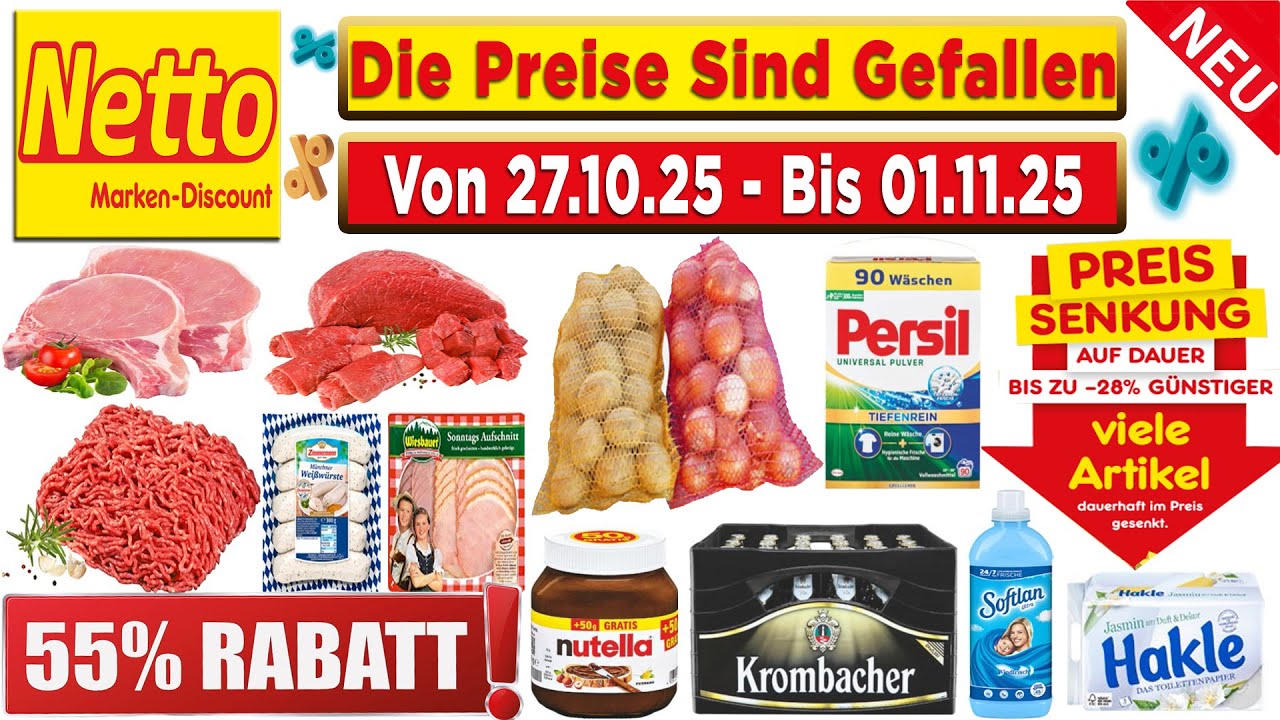 NETTO Prospekt Diese Woche – Gültig von 27.10.2025 -  Angebote werbung