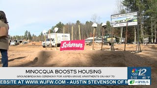Groundbreaking ceremony held for Minocqua apartment complex