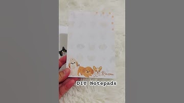 Diy Notedpads #notepads #diy #papercraft #printing