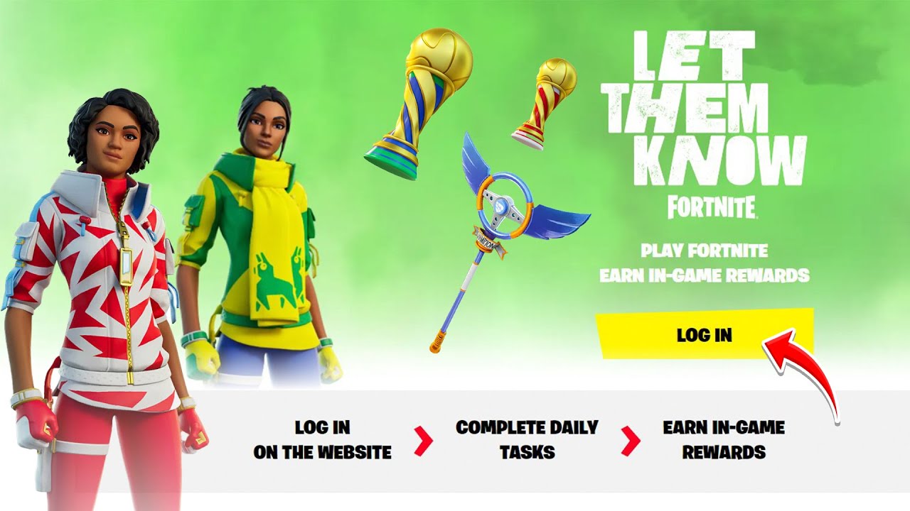 Fortnite Let Them Know challenges (Day 1): How to get the free reward
