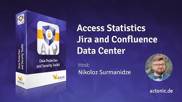Access Statistics | Jira and Confluence DC | Data Protection and Security Toolkit | Actonic