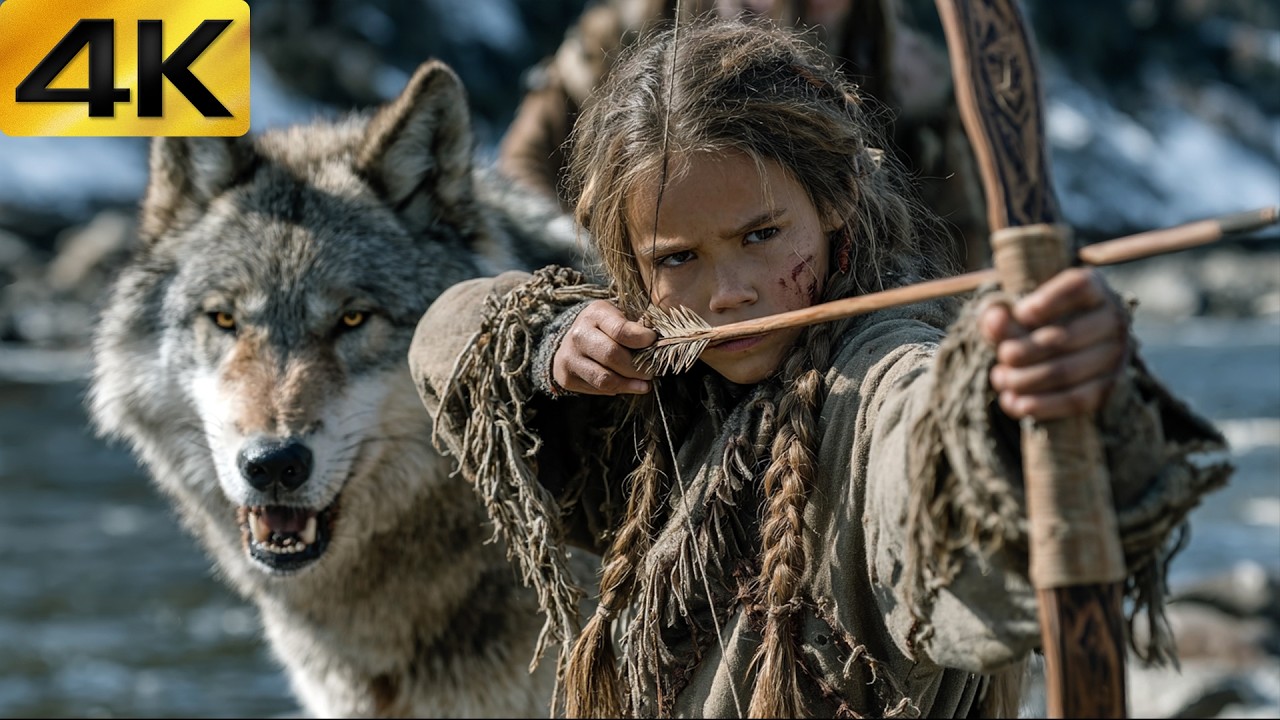 【4K】2026 Epic: Wolf Pack Attacks Her Family, But the Fearless Girl Fights Back with Just a Slingshot