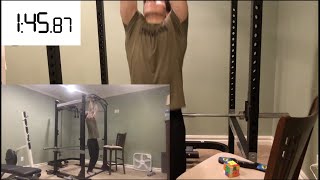 [WORLD RECORD] 1 Turn 1 Pull-Up Challenge - 2:37.50 | DEMOLISHED Kevin Hays, Brody the Cuber, Cyoubx