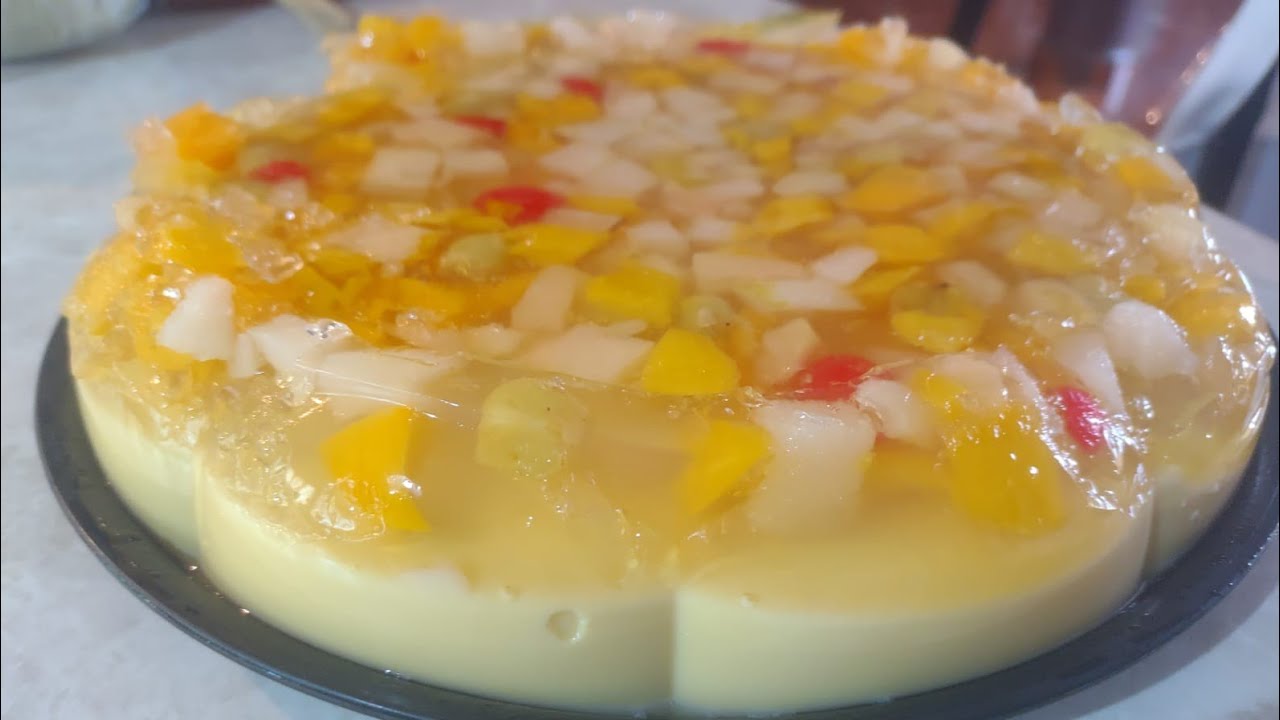 Gelatina de Anis con Rompope 