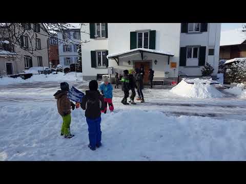 ÄS HÄT SCHNEE JUHEE...