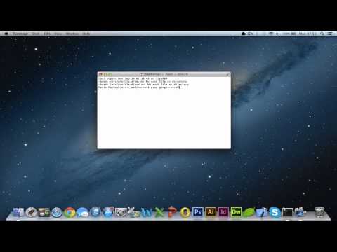 How to PING on Apple Mac OS X [HD][Guide][Tutorial] 2020