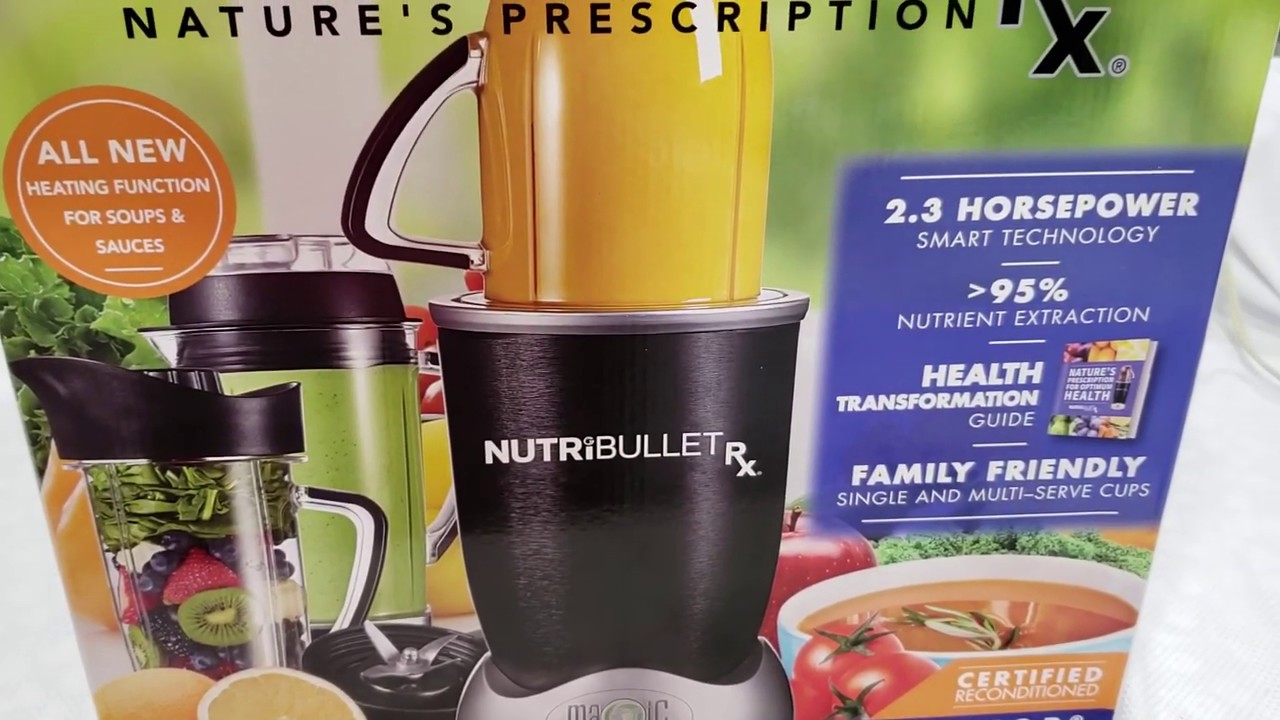 COMPRE EL NUTRIBULLET PARA HACER JUGOS Y PARA BAJAR DE PESO - YouTube
