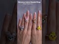 Diy rings 💍#shorts #beadedrings #youtubeshorts #viralcraft #craftvideo #craftblogger #shortsfeed