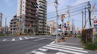 JR東日本田端運転所EF81形133号機 宇都宮ﾀ工臨 単機返却回送 新金貨物線 新宿新道踏切通過