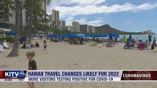 Changes to travel rules in Hawaii likely for 2022