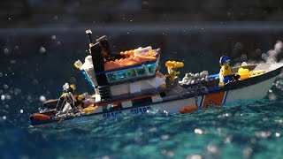 Sinking Lego Boat