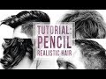 HOW I DRAW REALISTIC HAIR | Tutorial (with voice-over!) ✨