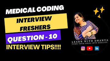 medicalcoding interview questions|#medicalcoding #freshersjobs #cpc #learnwithdhanya #dubaijobsearch