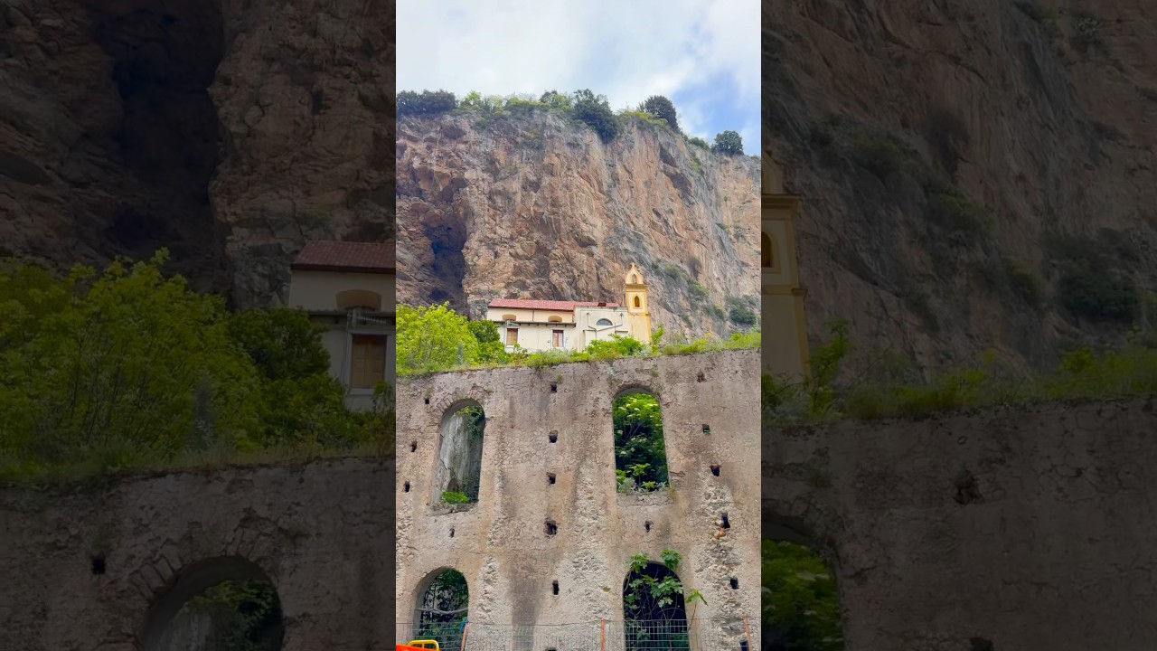 Italy’s Beautiful Secret Village with a Waterfall 🇮🇹💦