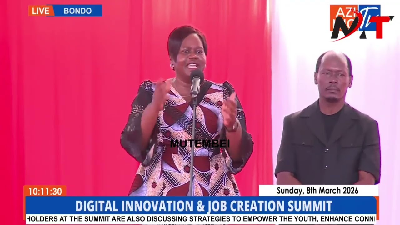 FEARLESS! Gladys Wanga SETS THE CROWD ON FIRE With Electric Speech in Front of Ruto in Bondo!