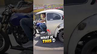 Car + Bike = ??? 💀 | Funny Fails😭 #funny #shorts #failgag