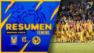 📹 El Resumen Femenil | Semifinal Vuelta, Tigres 4 - 0 América