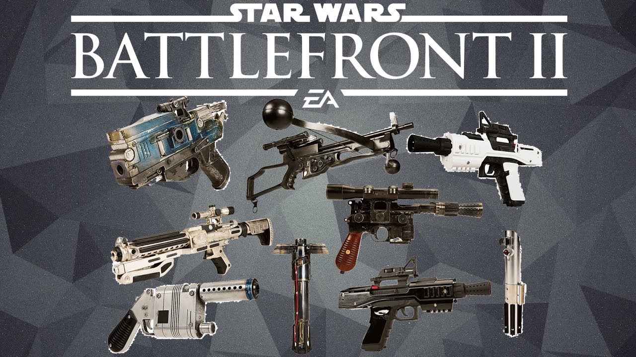 star wars battlefront 2 weapons list star wars battlefront 2 weapons list
