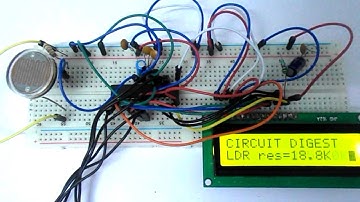 Light Intensity Measurement using LDR and AVR Microcontroller