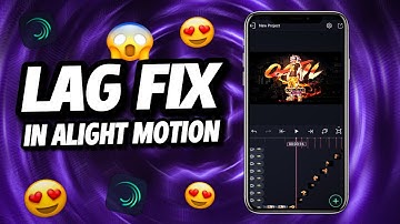 Alight Motion Lag Fix😱 | How to fix lag in Alight Motion | Mr TOM Playz