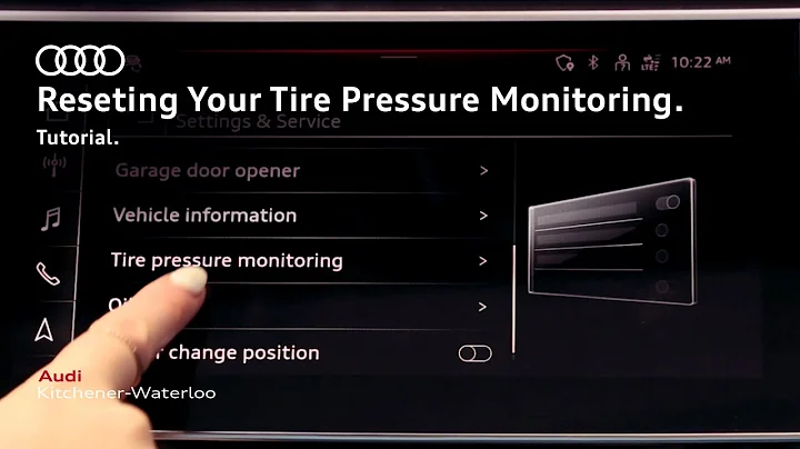 Resetting your Tire Pressure Monitoring System: Audi Kitchener-Waterloo Delivery