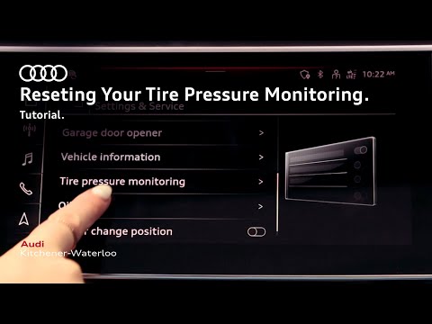 Resetting your Tire Pressure Monitoring System: Audi Kitchener-Waterloo Delivery
