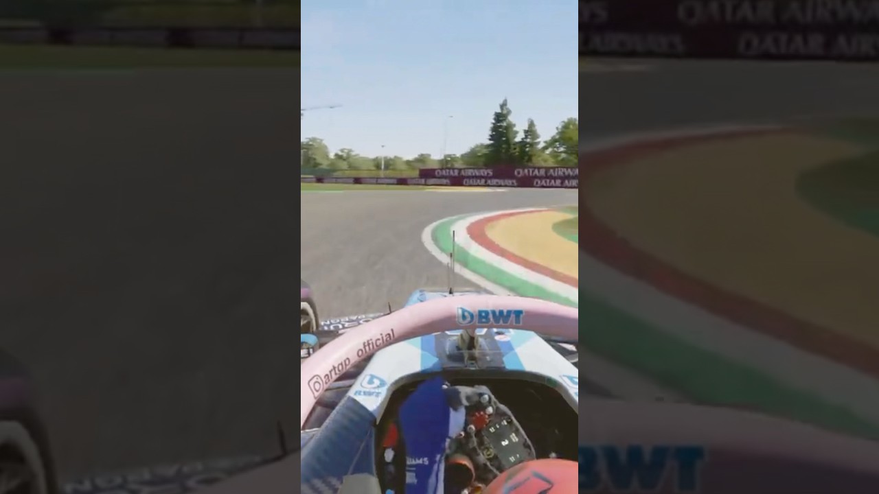 Variante Alta chicane at Imola Circuit 🦦 #formula1 #racing #f1 #f124 # ...