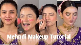 Hira Faisal Sister Mehndi Full Makeup Tutorial