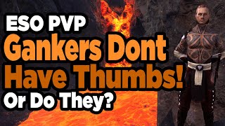 ESO PVP - You gank because youre bad at every class - Stamplar 1vX outnumbered Gameplay