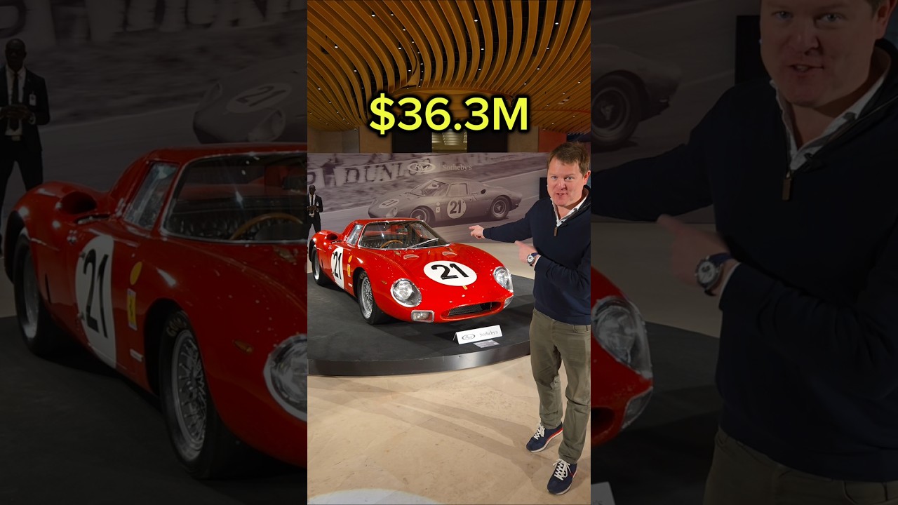 $35.9M 🤯 Ferrari 250 LM sells in Paris
