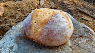 Survival skills: Cooking on Rocks & Baking Bread in a Primitive Oven