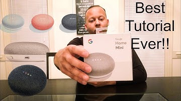 GOOGLE HOME MINI UNBOXING, TUTORIAL AND SETUP!!!