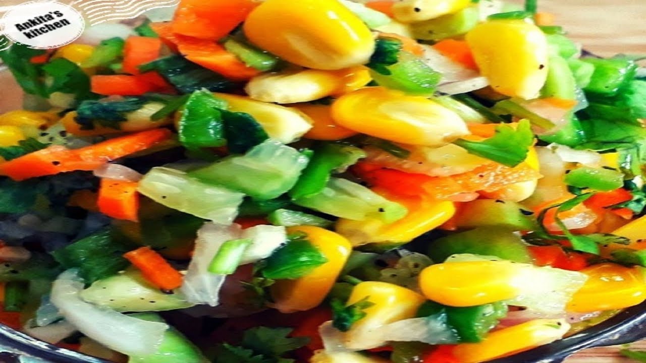 AMERICAN CORN SALAD| Tasty, healthy & super quick recipe by Ankita