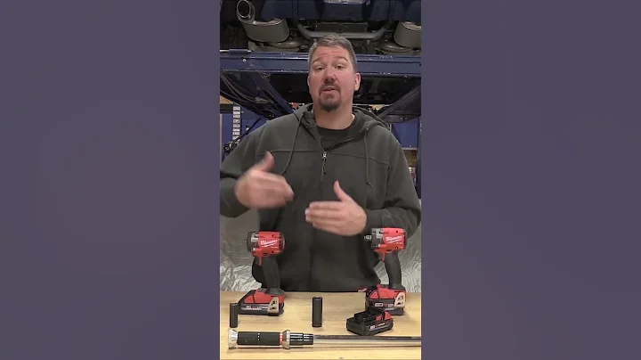 NEW Milwaukee Fuel M18 Compact Impact Wrench Tightening to 250 ft-lbs. 2855-20 2854-20 #Shorts