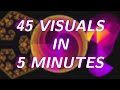 45 epic math visualizations in under 5 minutes  100k compilation