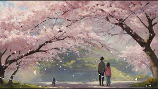 Chill Lofi Mix Under cherry blossom